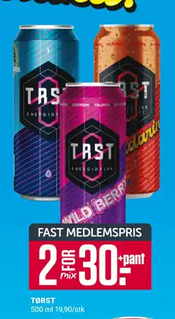 Europris TØRST tilbud