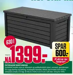 Europris PUTEKASSE NORTHWOOD tilbud
