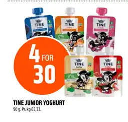 Coop Obs TINE JUNIOR YOGHURT tilbud
