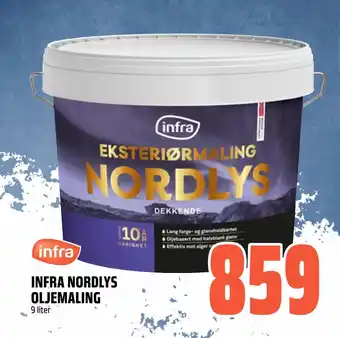 Coop Obs INFRA NORDLYS OLJEMALING tilbud