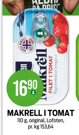 Kiwi MAKRELL I TOMAT tilbud