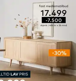 Skeidar Woodcraft skjenk tilbud