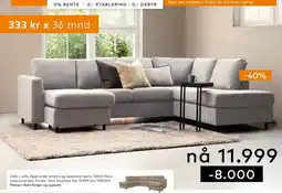 Skeidar Oslo u sofa tilbud