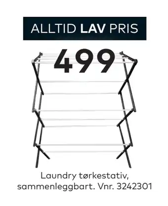 Skeidar Laundry tørkestativ tilbud