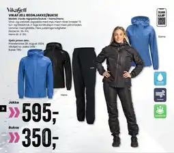 Sport Outlet VIKAFJELL REGNJAKKE/BUKSE tilbud
