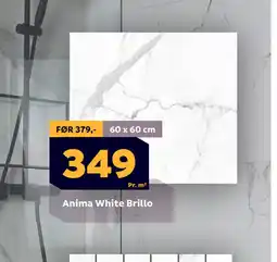 Megaflis Anima White Brillo tilbud