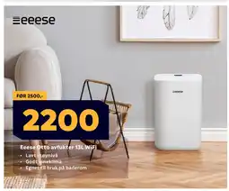 Megaflis Eeese Otto avfukter 13L WiFi tilbud