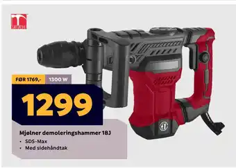 Megaflis Mjølner demoleringshammer 18J tilbud