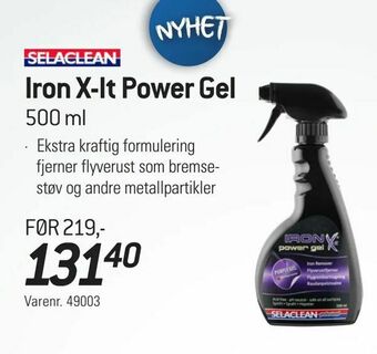 Iron X-It Power Gel