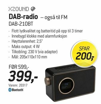 Thansen DAB-radio tilbud