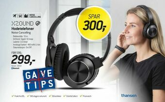 Thansen Hodetelefoner tilbud