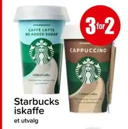 Spar STARBUCKS iskaffe tilbud