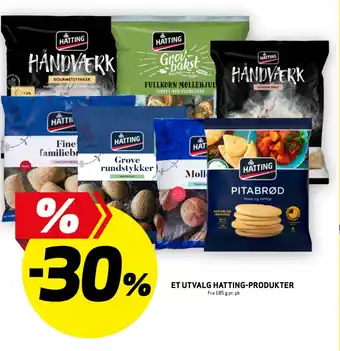 Bunnpris Et utvalg Hatting-produkter tilbud