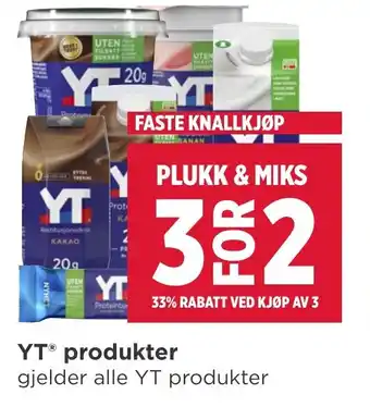 Meny YTⓇ produkter tilbud