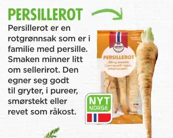 Meny Persillerot tilbud