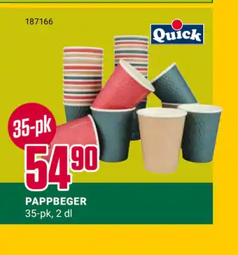 Europris PAPPBEGER tilbud