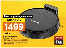 POWER ROBOTSTØVSUGER tilbud