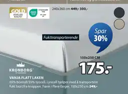JYSK VANJA FLATT LAKEN tilbud