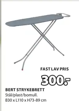 JYSK BERT STRYKEBRETT tilbud