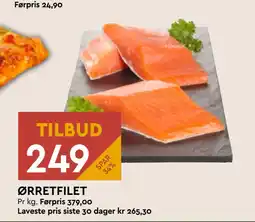 Coop Mega ØRRETFILET tilbud