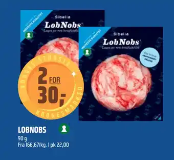 Coop Obs LOBNOBS tilbud