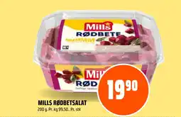 Coop Obs MILLS RØDBETSALAT tilbud
