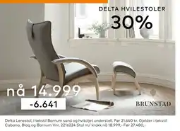 Skeidar Delta Hvilestoler tilbud