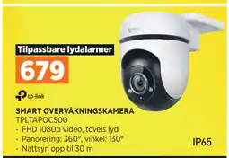 POWER SMART OVERVÅKNINGSKAMERA tilbud