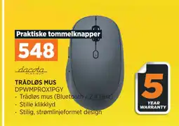 POWER TRÅDLØS MUS tilbud