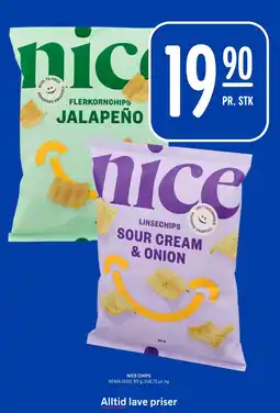 Rema 1000 NICE CHIPS tilbud