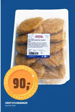 Coop Obs CRISPY KYLLINGBURGER tilbud