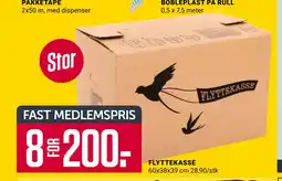 Europris FLYTTEKASSE tilbud