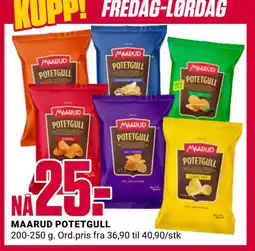 Europris MAARUD POTETGULL tilbud