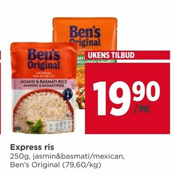 Meny Express ris tilbud