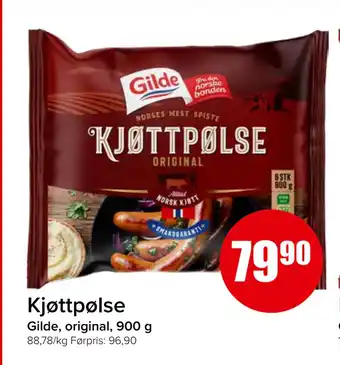 Spar Kjøttpølse tilbud