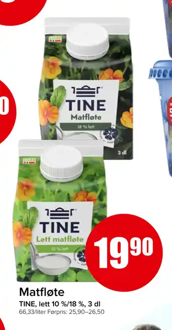 Spar Matfløte tilbud