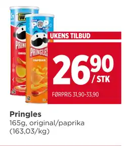 Meny Pringles tilbud