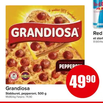 Spar Grandiosa tilbud