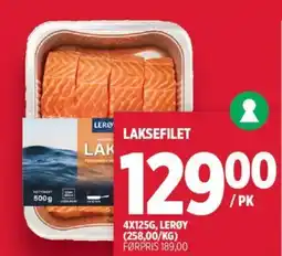 Meny Laksefilet tilbud