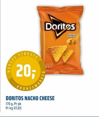Coop Obs Doritos nacho cheese tilbud