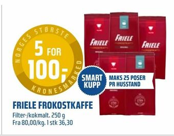 Coop Obs Friele frokostkaffe tilbud