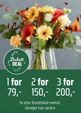 Coop Obs Bukett Deal tilbud