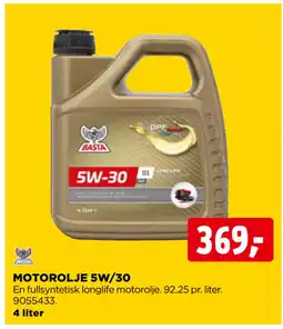 jem & fix MOTOROLJE 5W/30 tilbud