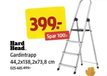 Jula HARD HEAD Gardintrapp tilbud