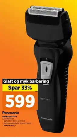 POWER PANASONIC Barbermaskin ESRW31K503 tilbud
