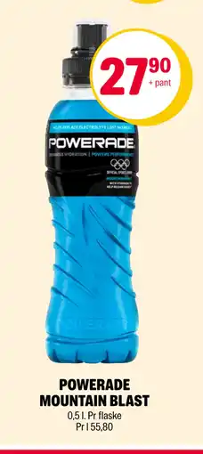 Coop Extra POWERADE MOUNTAIN BLAST tilbud