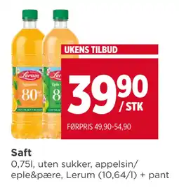 Meny Saft tilbud