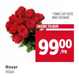 Meny Roser tilbud