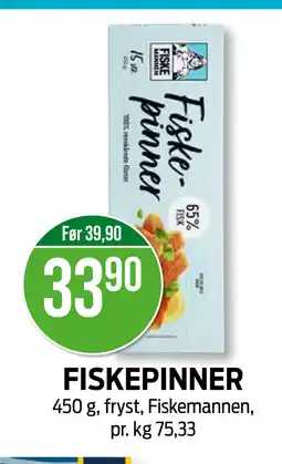 Kiwi FISKEPINNER tilbud