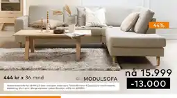 Skeidar Hedda Modulsofa tilbud
